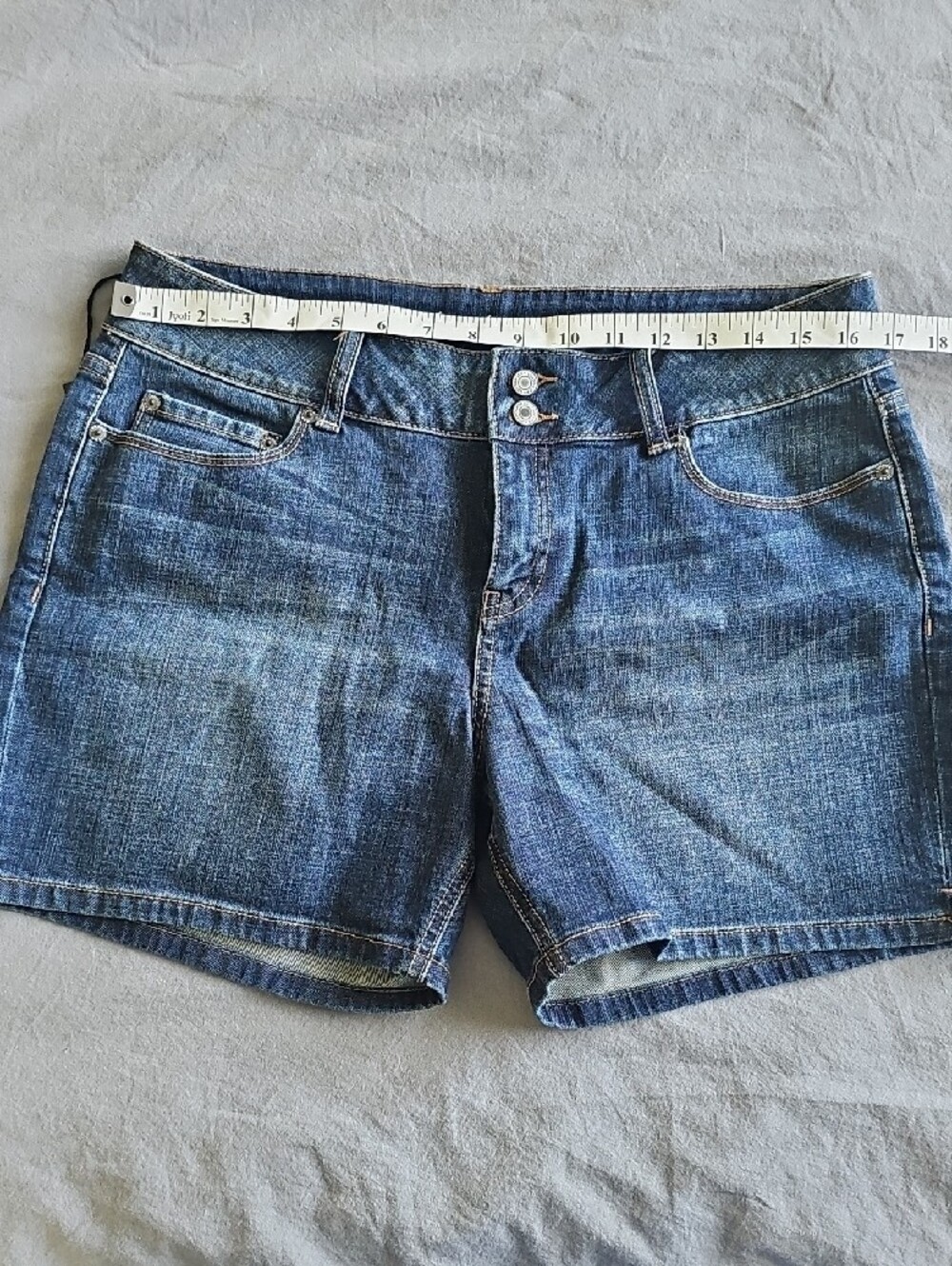 VS The Hipster Dark Indigo Denim Shorts - Picture 6 of 8